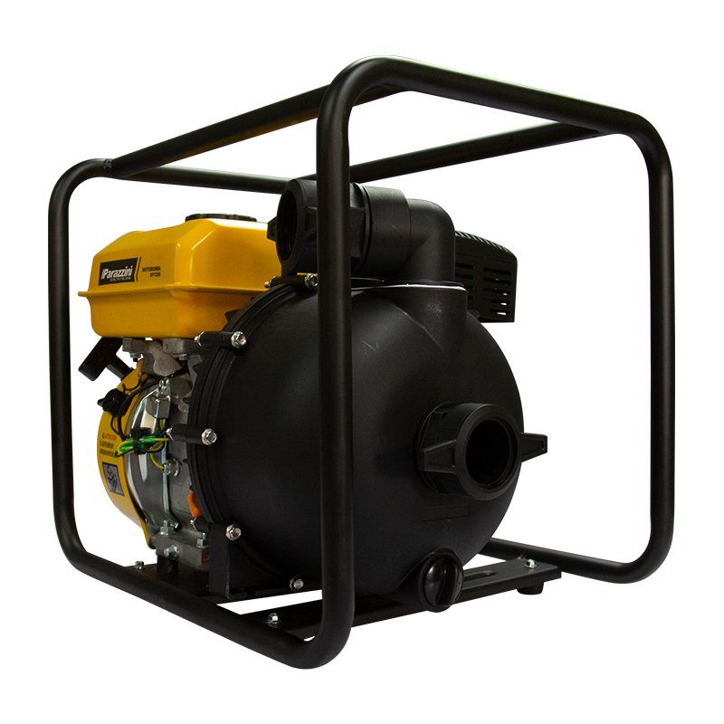 MOTOBOMBA PARAZZINI A GASOLINA AUTOCEBANTE PARA QUIMICOS DE 7HP