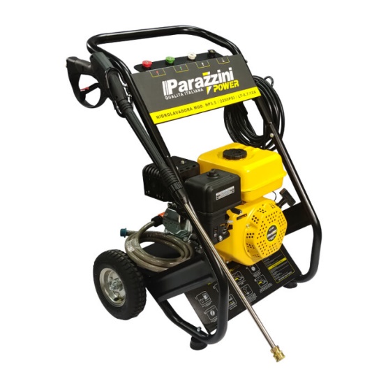 Hidrolavadora PARAZZINI a gasolina de 4 tiempos